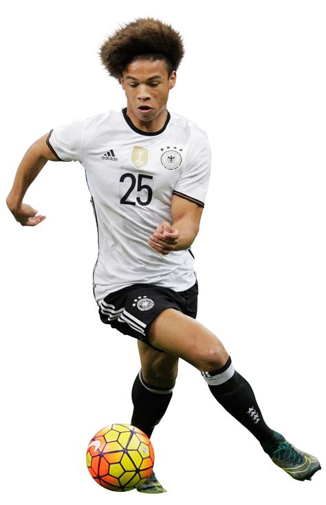 Leroy Sané Germany football render - FootyRenders