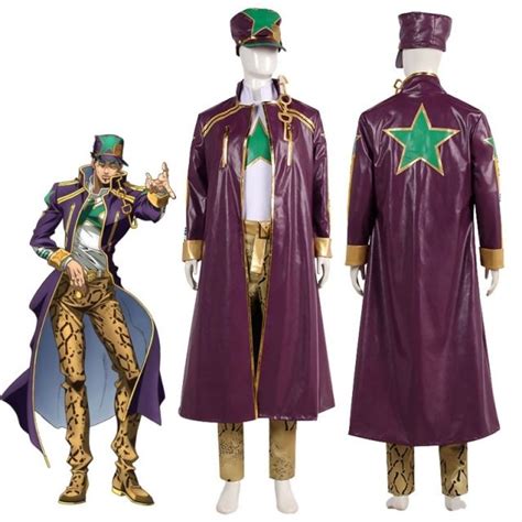 Jojos Bizarre Adventure Stone Ocean Jotaro Kujo Cosplay Costume