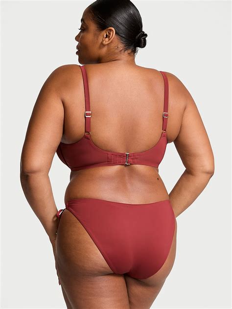 Buy Essential Side Tie Bikini Bottom Russet Order Bikini Bottom Online Victoria S Secret