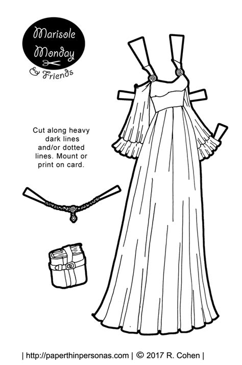 A Fantasy Gown For Marisole Monday • Paper Thin Personas