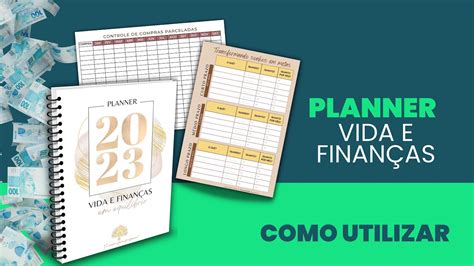 PLANNER VIDA E FINANÇAS 2023 COMO UTILIZAR Planner financeiro