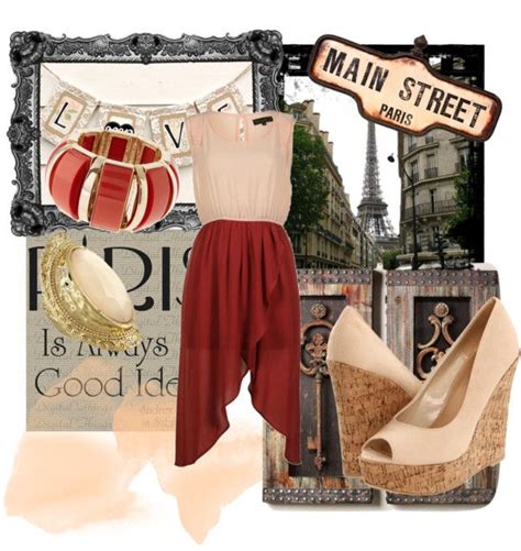 Rose Nude Red Created By Kenleaherndon On Polyvore Main Street