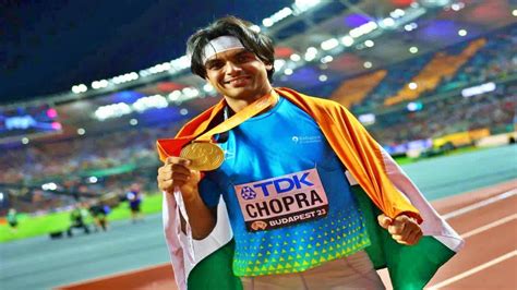 Asian Games 2023 Gold Medalist Neeraj Chopra नीरज चोपड़ा का दिल्ली