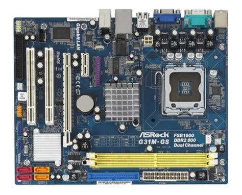 Placa Madre Asrock G31 g41 Socket 775 Cuotas sin interés