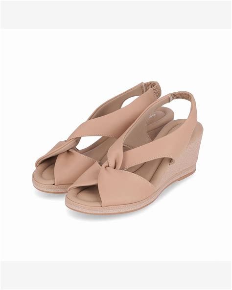 Riachuelo Sand Lia Slingback Alice Anabela Alto Nude Claro