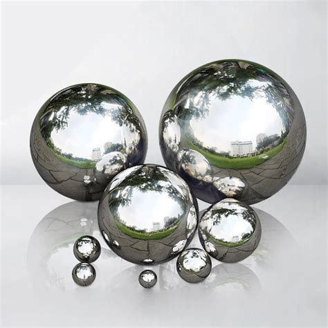 Pc High Brightness Shine Sphere Stainless Steel Mirror Sphere Hollow