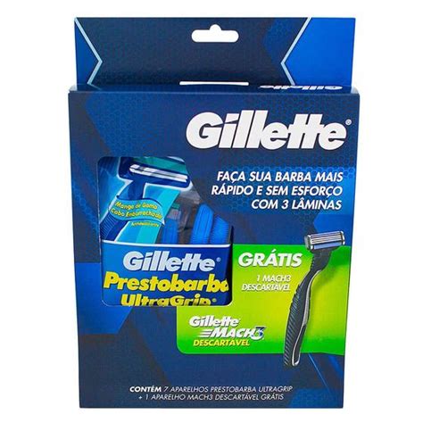 Aparelho De Barbear Gillette Prestobarba Ultragrip Descart Vel