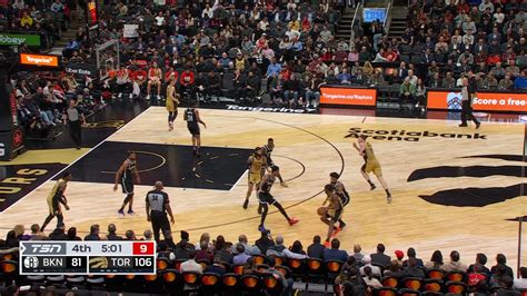 Challenge OOB Nets Raptors NBA Official