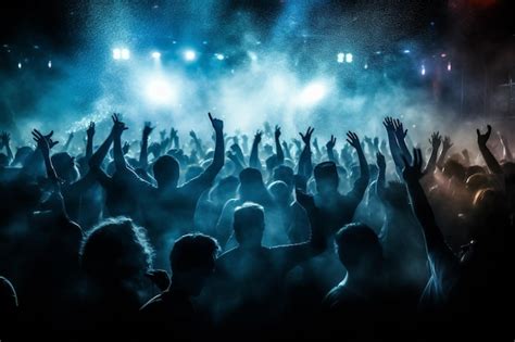 Premium AI Image | Crowd of people at a concert