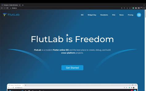 FlutLab Io Flutter IDE Online