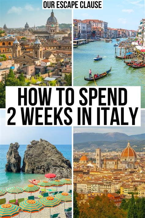 How To Spend 2 Weeks In Italy Itinerary For 14 Perfect Days Our