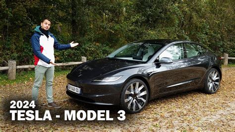 Nouvelle TESLA MODEL 3 2024 Essai Complet LONG RANGE YouTube