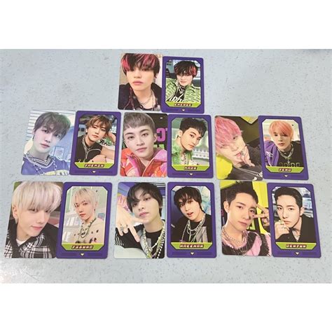 Nct Dream Glitch Mode Pop Up Store Matching Game Card Photocards