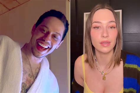 Pete Davidson and Girlfriend Elsie Hewitt Go Instagram Offic
