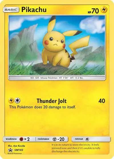 Pokemon Sun Moon Promo Single Card Holo Rare Pikachu Sm Toywiz