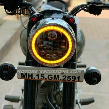 Bullet Headlight Inch Watts Motorbikecustoms Check Now