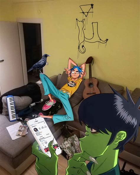 Pin De Mike Wheeler En Gorillaz Arte De Gorillaz Imagenes De