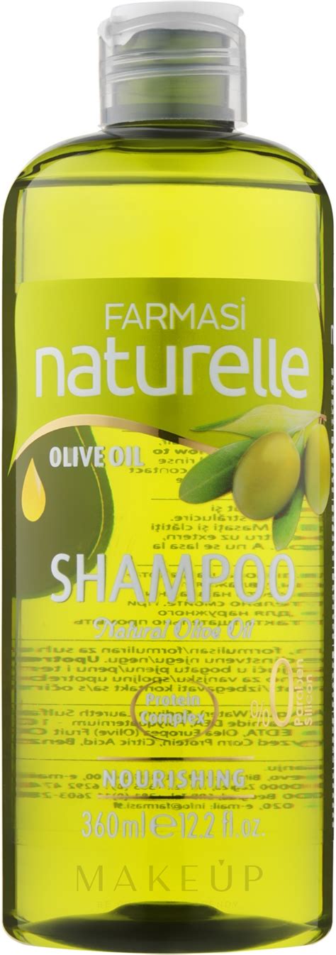 Farmasi Naturelle Olive Oil Shampoo Olive Shampoo Makeup