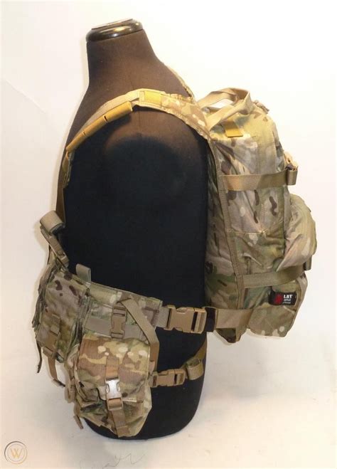 Lbt 1961a R With Lbt 2649a Load Bearing Chest Rig And Pack In Multicam