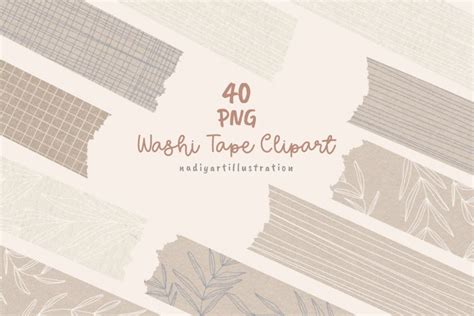 Washi Tape Cliparts Digital Washi Tapes Washi 2195413