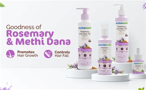 Mamaearth Rosemary Hair Fall Control Kit Ml Mamaearth Srilanka