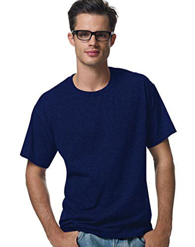 Hanes Comfortblend Ecosmart Crewneck Mens T Shirtdeep Navymedium