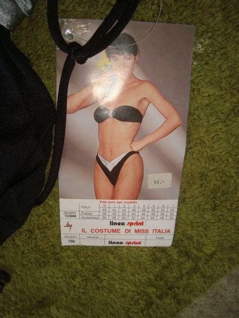 Vintage Iger Years Bikini Lineasprint Tiziana S Italy Neu Gem Ss Beschreibung In