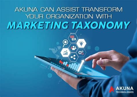 Akuna Can Assist Transform Your Organization With Marketing Taxonomy