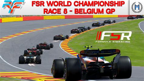 Rfactor Formula Simracing World Championship Race Belgium Grand