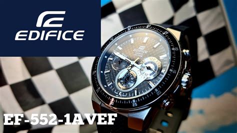 Casio Edifice Ef 552 An F1 Inspired Chronograph For Less Than A Tank Of