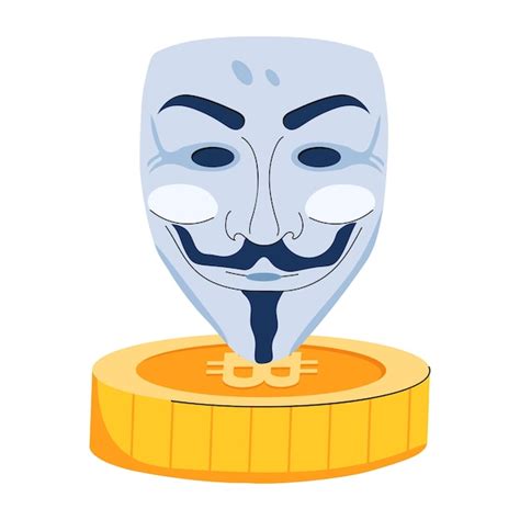 Premium Vector Flat Icon Of Bitcoin Fraud