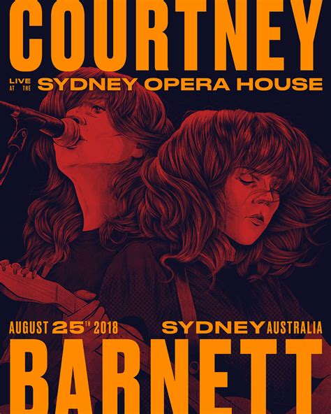 Courtney Barnett Live at the Sydney Opera House on Behance