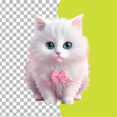 Gato persa blanco | Archivo PSD Premium