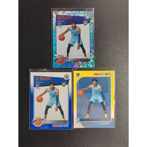 Ja Morant Rookie Cards Hoops Parallel Shopee Philippines