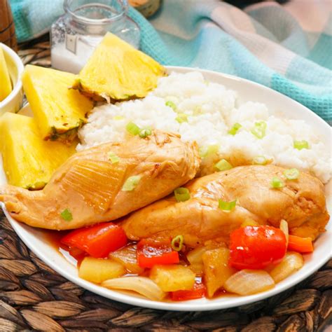 Hawaiian Chicken In A Crock Pot