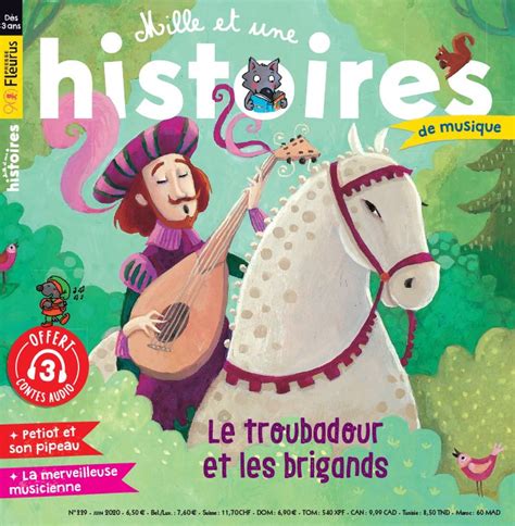 Abonnement 1001 Histoires Magazine Enfance 3 à 6 ans