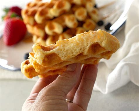 The Best Homemade Belgian Waffles Recipe Video