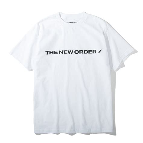 THE NEW ORDER LOGO T-SHIRT — THE NEW ORDER