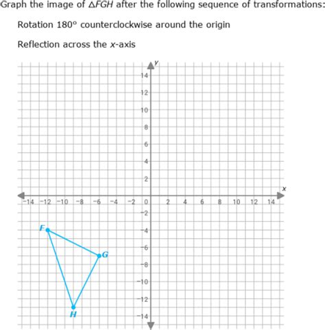 Ixl Compositions Of Congruence Transformations Graph The Image Grade 7 Math