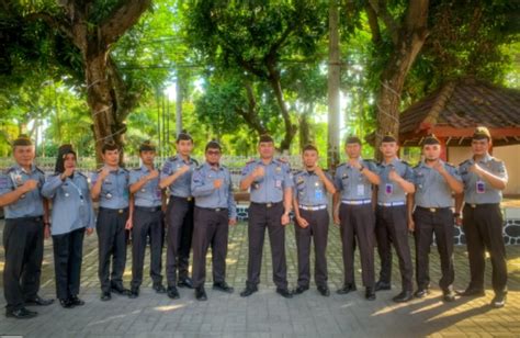 Kalapas Selong Beri Pengukuhan Tim Satops Patnal Lapas Kelas Iib Selong