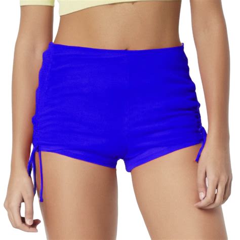 Caivo Women Swimwear Swim Bottom High Waist Retro Basic Full Coverage Bikini Tankini Swimsuit