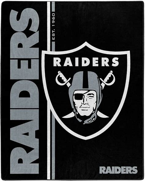 Nfl Throw Oakland Raiders Team Colors Fleece Blanket - Raidersfanworld.com