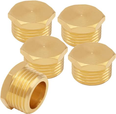 Amazon Anhthumote Pcs Brass Garden Hose End Plug Inch Ght