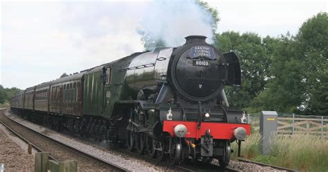 Flying Scotsman Captured Steaming Through The District Lincolnshire Live