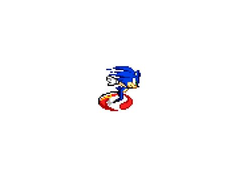 Pixilart Sonic Advance Running By Atobin