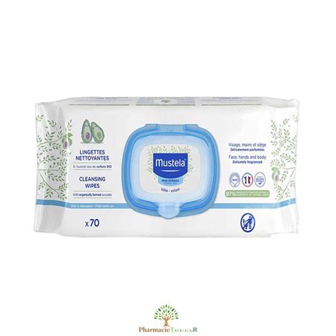 Mustela Lingettes Nettoyantes Peau Normale Livraison Partout En