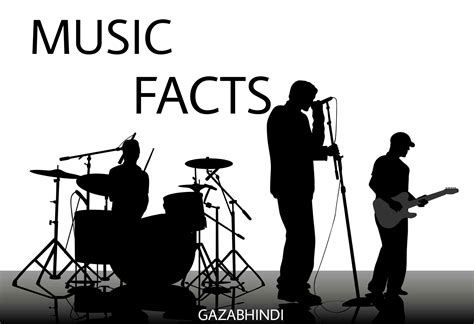 संगीत के बारे में 30 रोचक तथ्य । Music In Hindi ←gazabhindi→