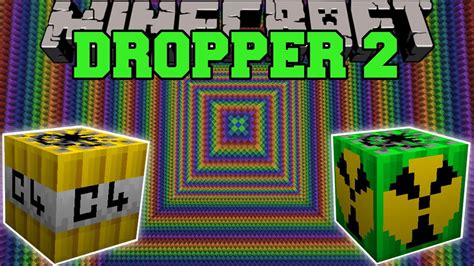 More Explosives Mod Vs The Dropper 2 Minecraft Mods Vs Maps Intense