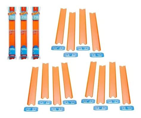 Kit Pista Hot Wheels Track Builder 12 Retas Mattel Frete grátis