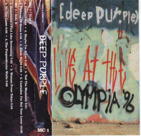 Live At The Olympia 96 Deep Purple アルバム